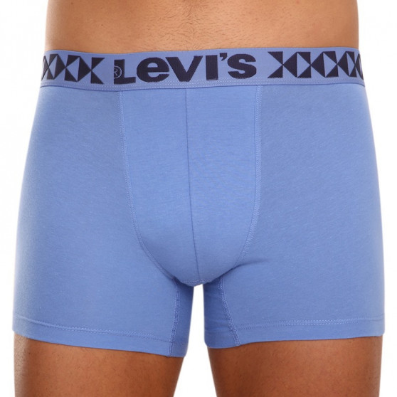 3PACK Boxershorts för herrar Levis blå (701203918 001)