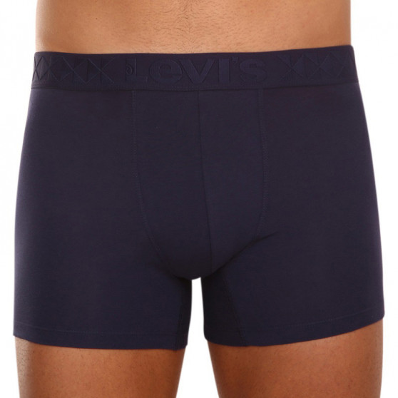 3PACK Boxershorts för herrar Levis blå (701203918 001)