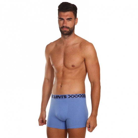 3PACK Boxershorts för herrar Levis blå (701203918 001)