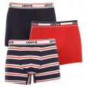 3PACK Boxershorts för herrar Levis multicolour (701205104 001)