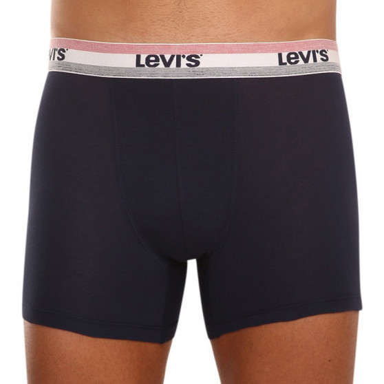 3PACK Boxershorts för herrar Levis multicolour (701205104 001)