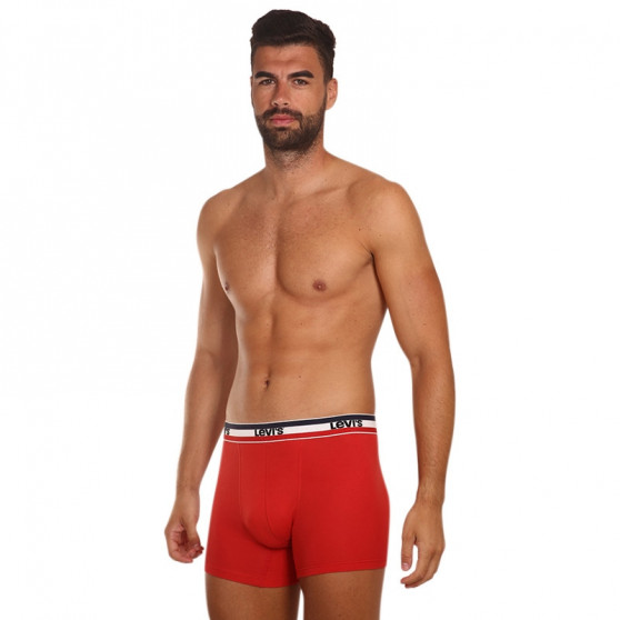 3PACK Boxershorts för herrar Levis multicolour (701205104 001)