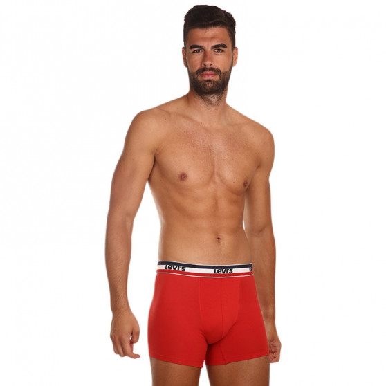 3PACK Boxershorts för herrar Levis multicolour (701205104 001)