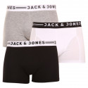 3PACK Boxershorts för herrar Jack and Jones multicolour (12081832 - light grey)