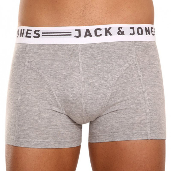 3PACK Boxershorts för herrar Jack and Jones multicolour (12081832 - light grey)