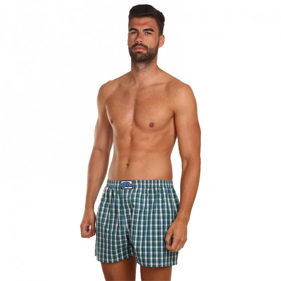 3PACK Boxershorts för herrar Styx klassisk elastisk flerfärgad (A1081213)