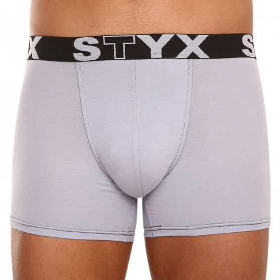 3PACK boxershorts för män Styx lång sport elastisk flerfärgad (U9696167)