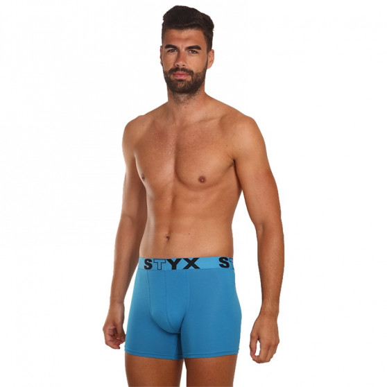 3PACK boxershorts för män Styx lång sport elastisk flerfärgad (U9696167)