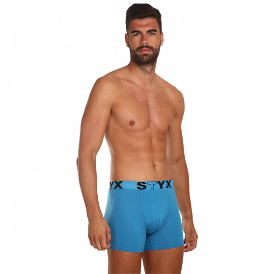 3PACK boxershorts för män Styx lång sport elastisk flerfärgad (U9696167)