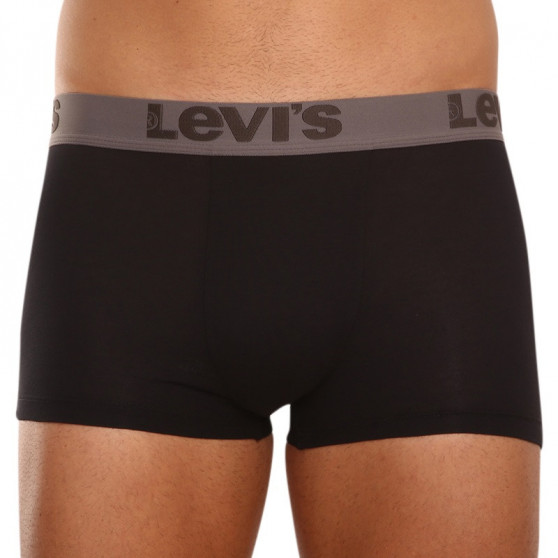 3PACK Boxershorts för herrar Levis svart (905042001 016)