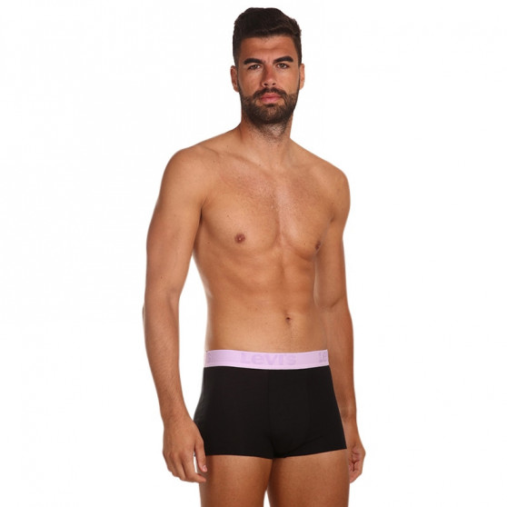 3PACK Boxershorts för herrar Levis svart (905042001 016)