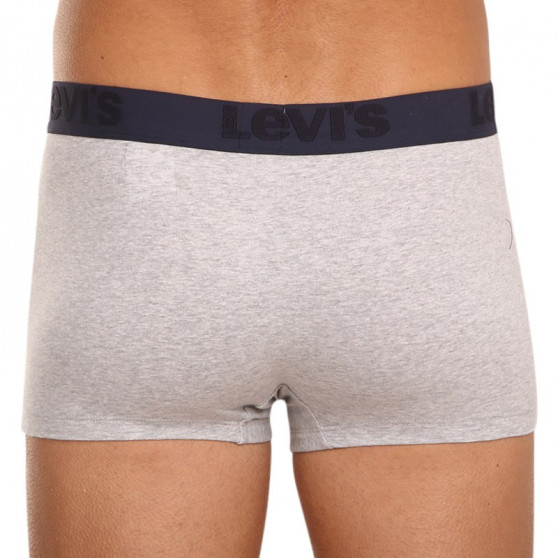 3PACK Boxershorts för herrar Levis grå (905042001 015)