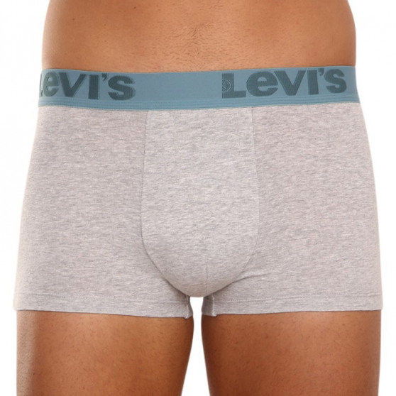 3PACK Boxershorts för herrar Levis grå (905042001 015)