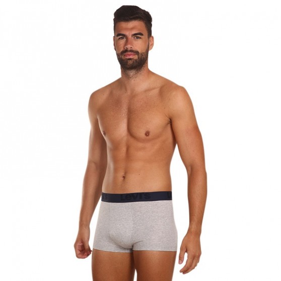 3PACK Boxershorts för herrar Levis grå (905042001 015)