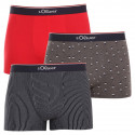 3PACK Boxershorts S.Oliver för herrar flerfärgad (JH-35B-35256441)