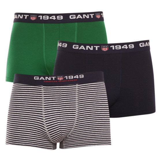 3PACK Boxershorts för herrar Gant multicolour (902213053-094)