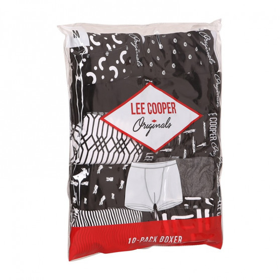 10PACK Boxershorts för herrar Lee Cooper multicolour (LCUBOX10P0102-1440169)