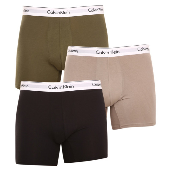 3PACK Boxershorts för herrar Calvin Klein multicolour (NB2381A-67A)