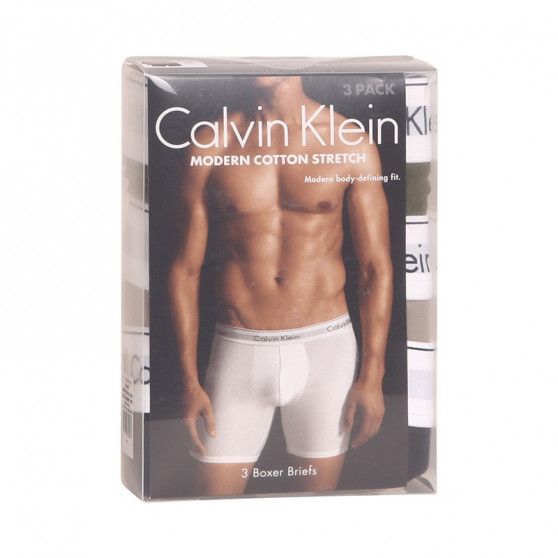 3PACK Boxershorts för herrar Calvin Klein multicolour (NB2381A-67A)