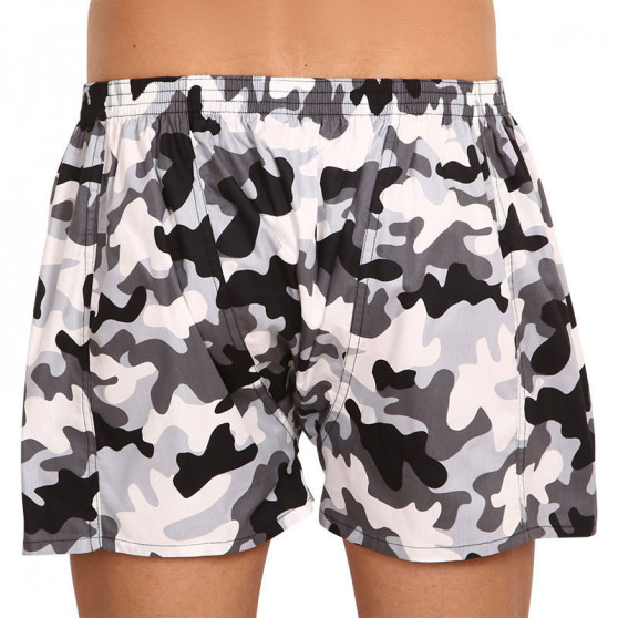 Boxershorts för herrar Styx art klassiskt gummi överdimensionerat camouflage (E1457)