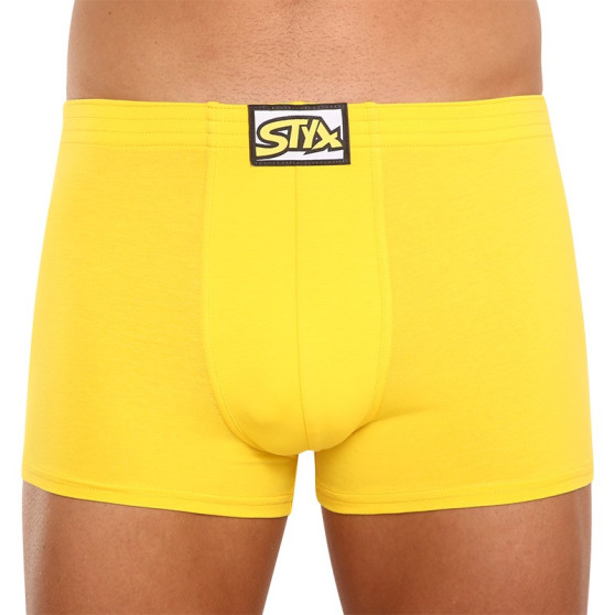 Boxershorts för herrar Styx classic rubber yellow (Q1068)