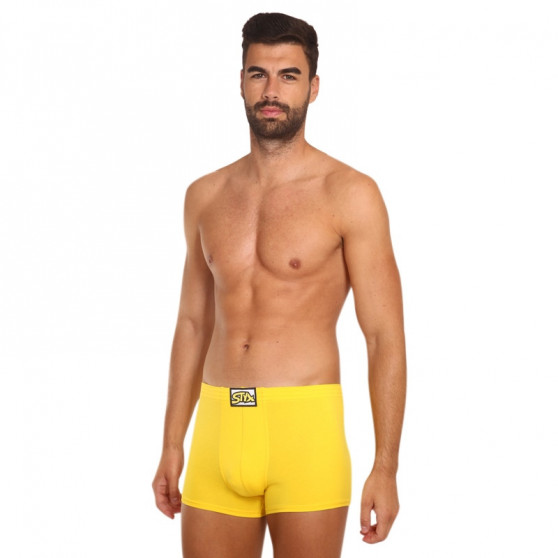 Boxershorts för herrar Styx classic rubber yellow (Q1068)