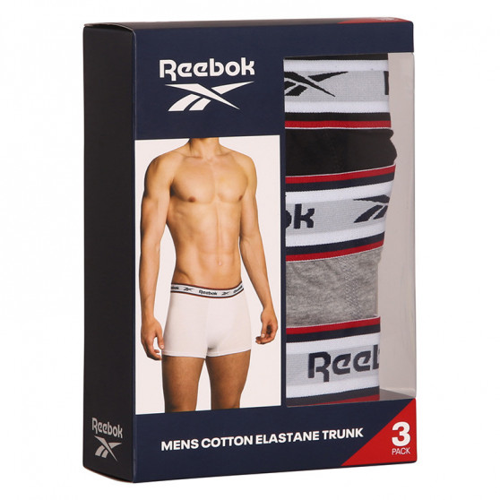 3PACK Boxershorts för herrar Reebok Barlow multicolour (U5_C8265_RBK_S3PKB)