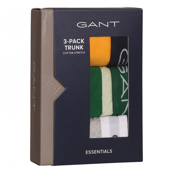 3PACK Boxershorts för herrar Gant multicolour (902223303-316)