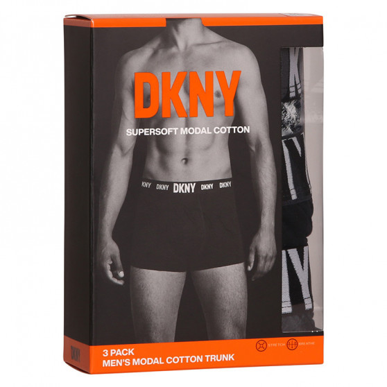 3PACK Boxershorts för herrar DKNY Ashland multicolour (U5_6668_DKY_3PKA)