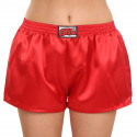 Damshorts Styx klassisk elastisk satin röd (L663)