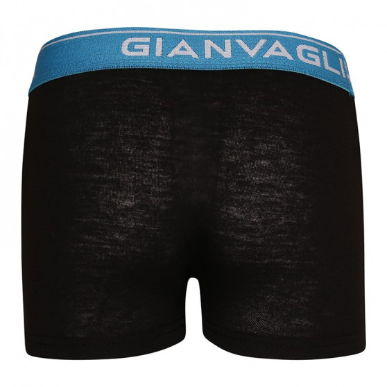 5PACK Boxershorts för barn Gianvaglia svart (026)