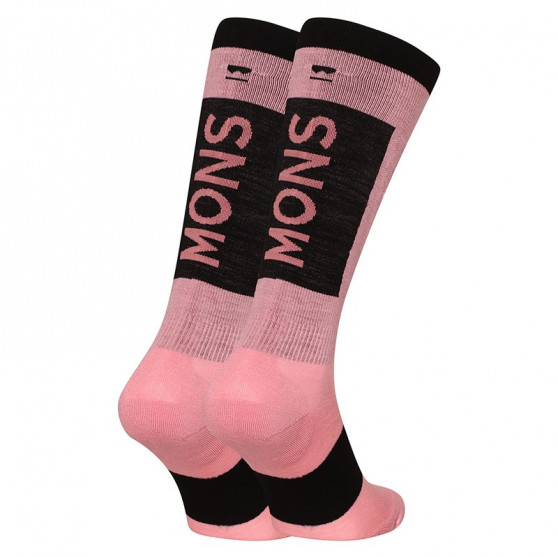 Strumpor Mons Royale merino rosa (100593-1169-134)