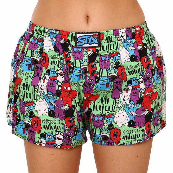 Damshorts Styx konst klassiska gummimonster (K1555)