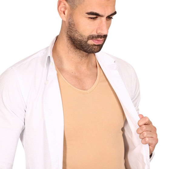 Osynlig T-shirt för män Covert beige (145685-410)