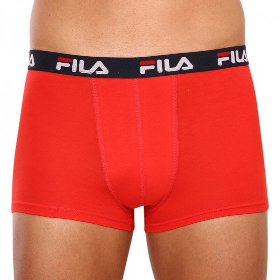 2PACK Boxershorts för herrar Fila röd (FU5142/2-118)