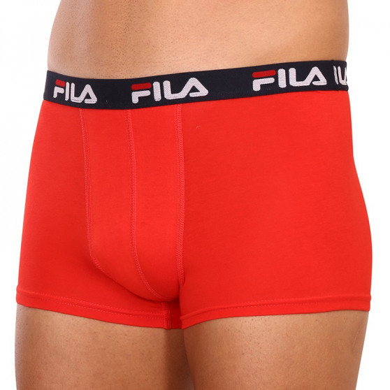 2PACK Boxershorts för herrar Fila röd (FU5142/2-118)