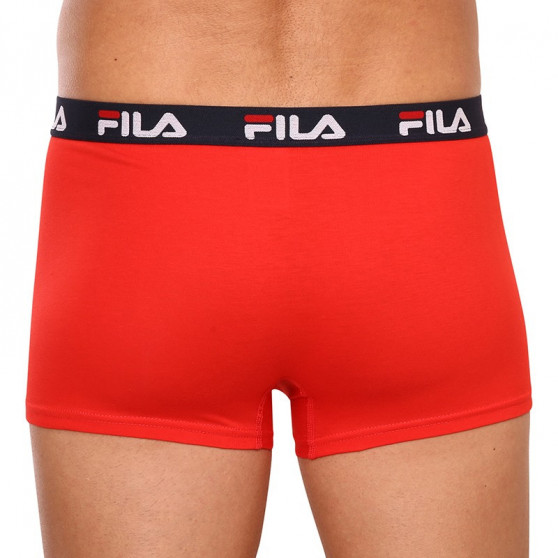 2PACK Boxershorts för herrar Fila röd (FU5142/2-118)