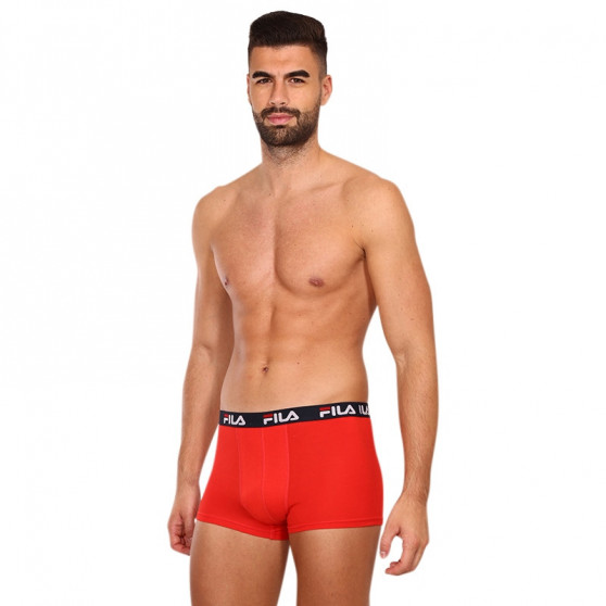 2PACK Boxershorts för herrar Fila röd (FU5142/2-118)