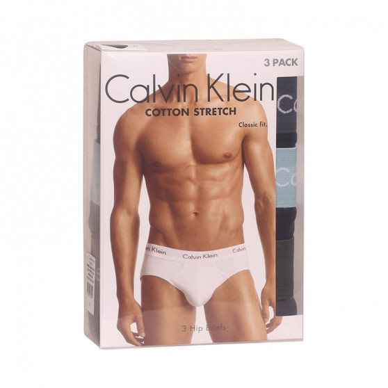 3PACK herrkalsonger Calvin Klein multicolour (U2661G-6EW)