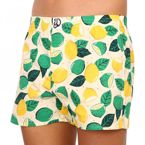 Glada Boxershorts för herrar Dedoles Lime och citron (D-M-UN-LB-C-C-1563)