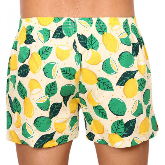 Glada Boxershorts för herrar Dedoles Lime och citron (D-M-UN-LB-C-C-1563)