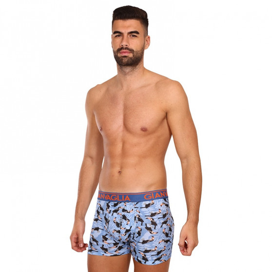 3PACK Boxershorts för herrar Gianvaglia multicolour (GVG-5501)