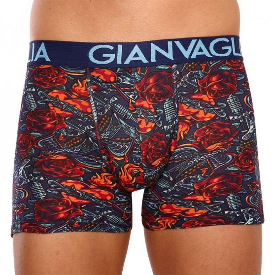 3PACK Boxershorts för herrar Gianvaglia multicolour (GVG-5506)