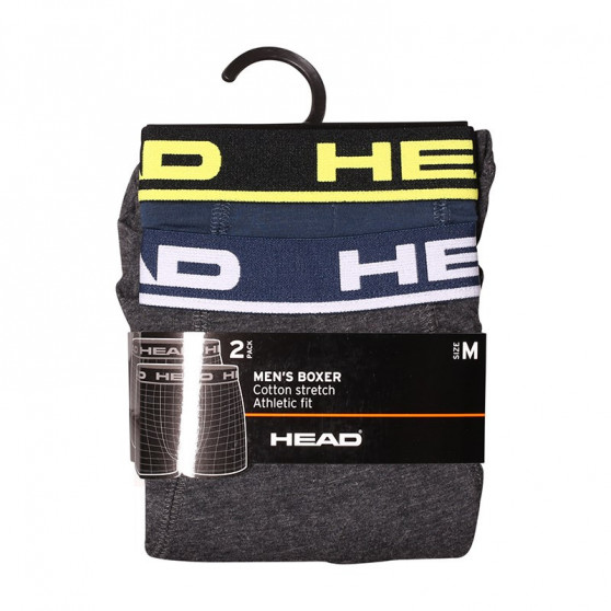 2PACK HEAD boxershorts för män, flerfärgad (701202741 017)