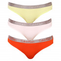 3PACK damtrosor Calvin Klein multicolour (QD3561E-6S2)