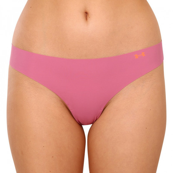 3PACK Stringtrosor för damer Under Armour rosa (1325617 669)