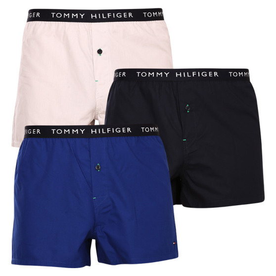 3PACKBoxershorts för herrar Tommy Hilfiger flerfärgad (UM0UM02327 0UK)