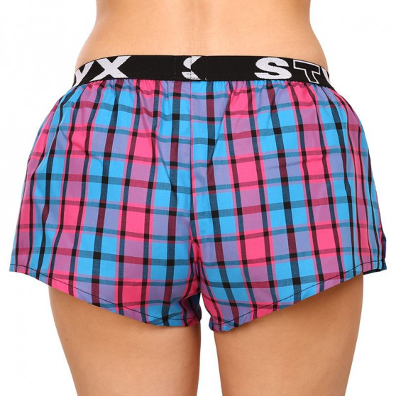 Damshorts Styx sport elastisk flerfärgad (T934)