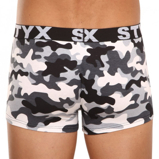 Boxershorts för herrar Styx art sports rubber oversized camouflage (R1457)