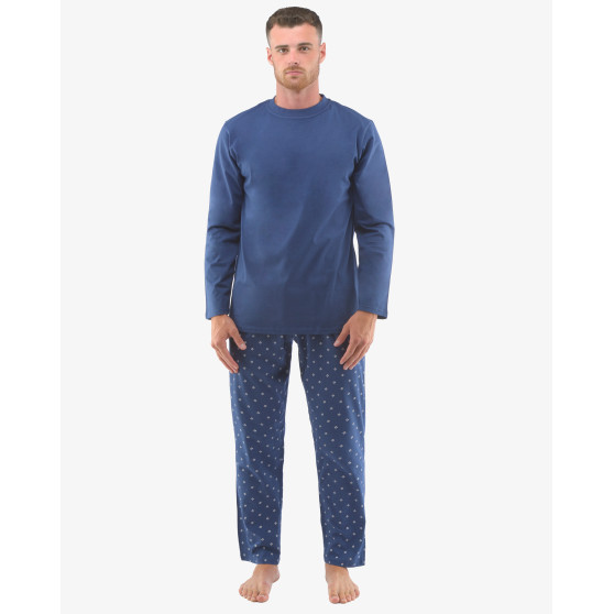 Pyjamas herr Gino oversized blå (79129)